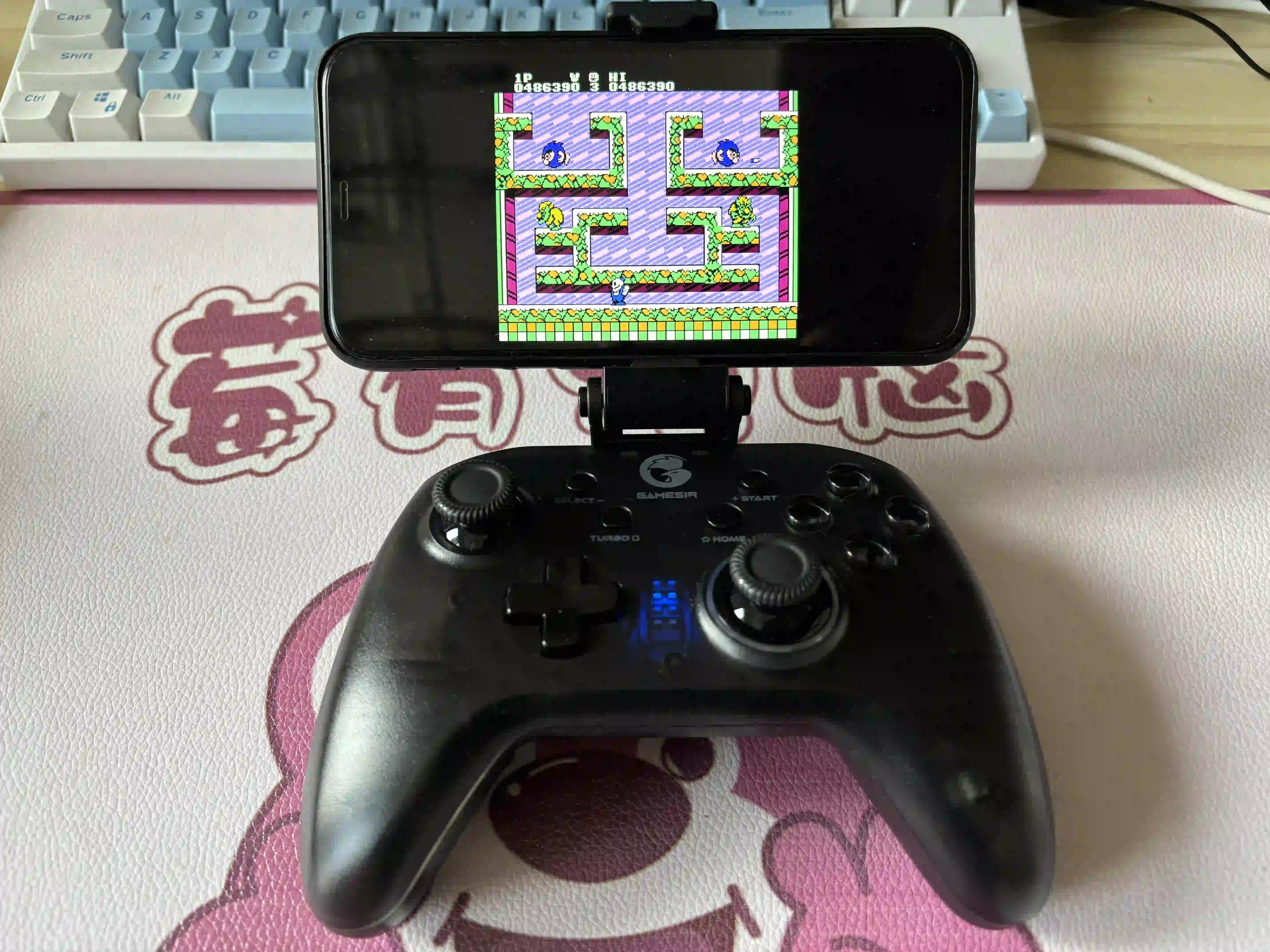 delta retro emulator + gamesir t4 pro